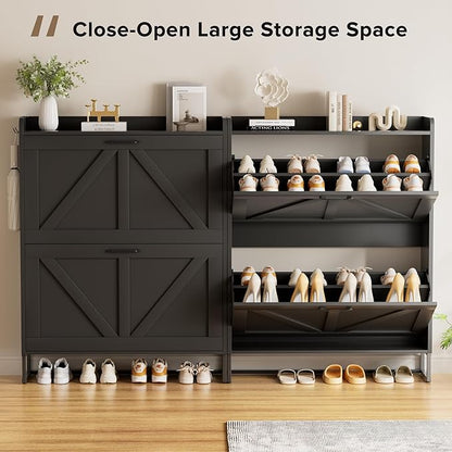 EOYUTLLY Shoe Cabinet for Entryway - Image 3