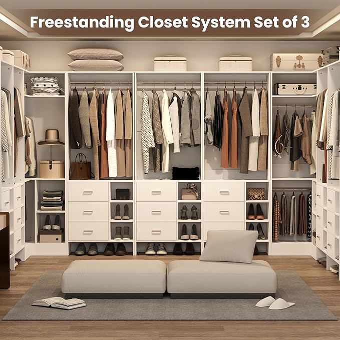 HOMPUS Modular L-Shaped Closet System - Image 4