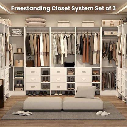 HOMPUS Modular L-Shaped Closet System - Image 4