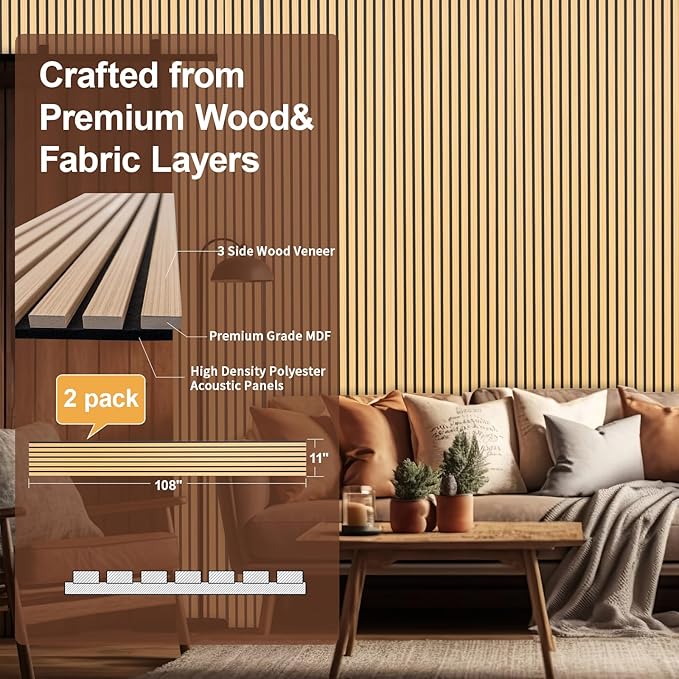 Yuzzy Wood Panels for Wall - Image 2