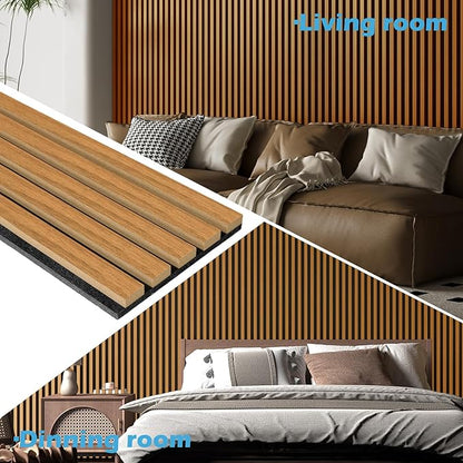 Art3d 2pcs-104 x 15.75in Slat Acoustic Panel - Image 3