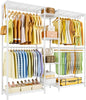 Ulif E4 Clothes Rack, Heavy-Duty Garment Rack, Metal Freestanding Clothing by Ulif
