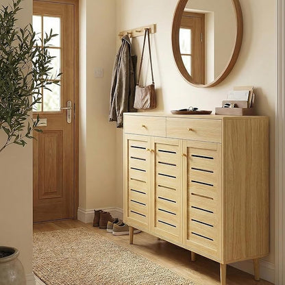 47" Shoe Storage Cabinet with Drawers - Image 7