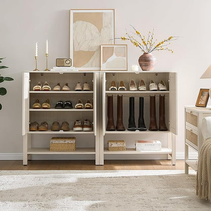 SICOTAS Shoe Storage Cabinet for Entryway - Image 8