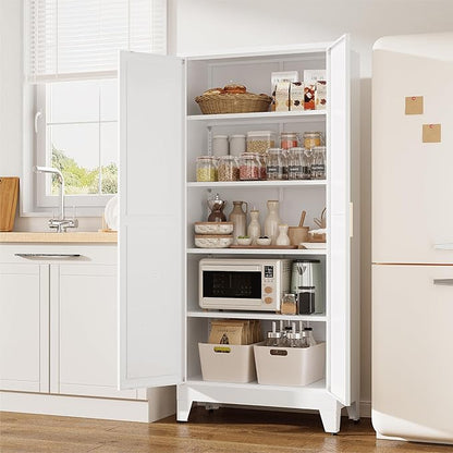 71" Tall Pantry Cabinet, Kitchen Pantry Storage Cabinets - Image 5