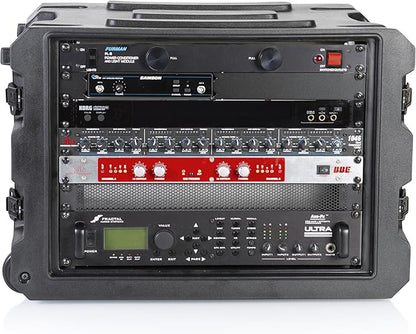 Gator Cases Pro Series 19" Depth 8U Rolling Rack Case - Image 18
