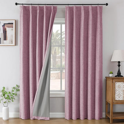 Joydeco Pinch Pleated Curtains by JOYDECO