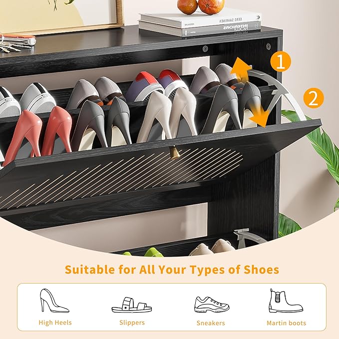 Shoe Storage Cabinet for Entryway - Image 5