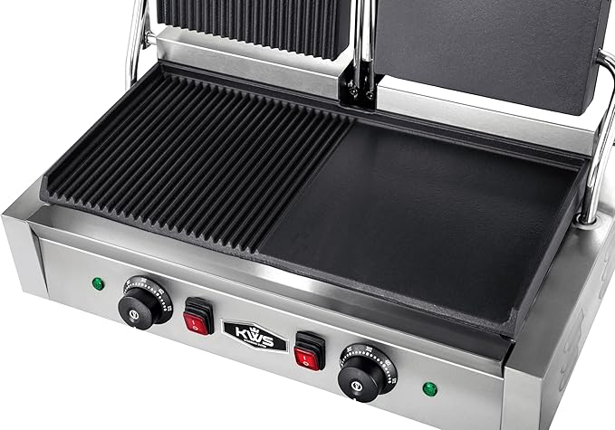 KWS CPM-23 3400W Electric Panini Press Maker - Image 3
