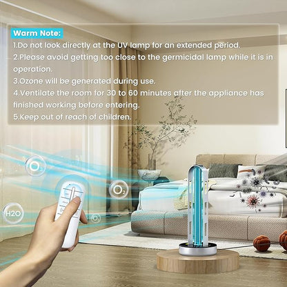 UV Light Sanitizer, 100W Ultraviolet Lamp - Image 7