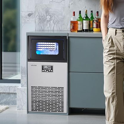 VEVOR Commercial Ice Maker Machine, 100 lbs/24h - Image 8
