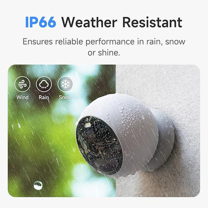 Noorio Security Camera Wireless Outdoor, B210 2K Indoor Cameras - Image 7