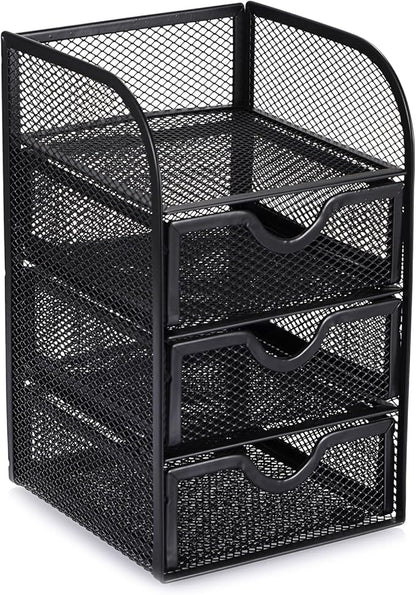 BTSKY Metal Mesh Battery Storage Organizer - Image 9