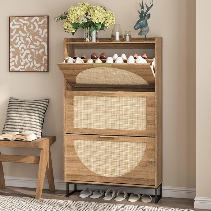 Maupvit Rattan Shoe Storage Cabinet by MaupvitFurniture