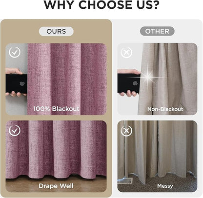 Joydeco Pinch Pleated Curtains - Image 5