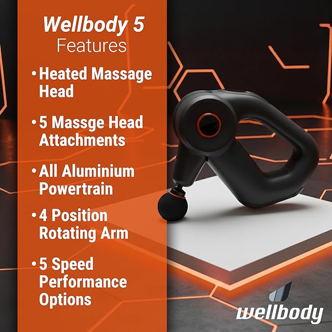 Wellbody 5 Deep Tissue Massage Gun - Image 3
