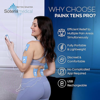 PainX TENS PRO - TENS & PMS Unit - Image 2