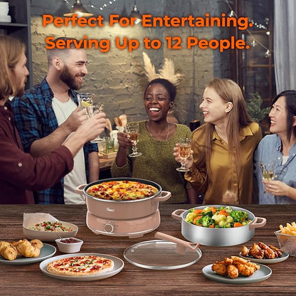 Rosewill 12.7 QT Electric Hot Pot Slow Cooker - Image 5