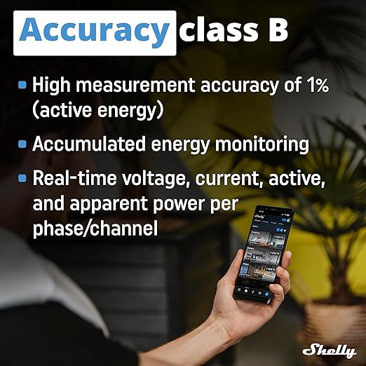 Shelly Pro 3EM 3CT 63 | Wi-Fi & LAN 3-Phase Professional Smart Energy Meter | - Image 5