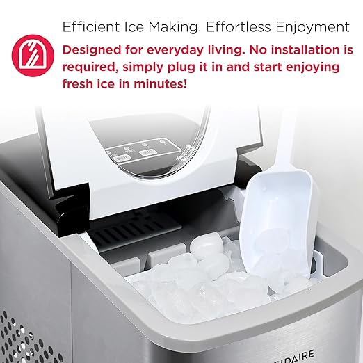 Frigidaire 26 Lbs per Day Portable Compact Maker, Ice Making Machine - Image 6