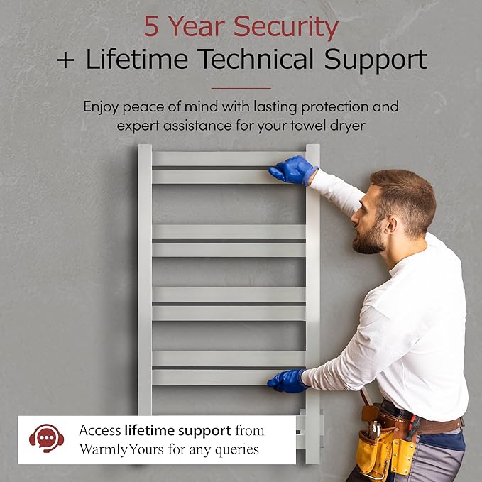 WarmlyYours Heated Towel Warmer - Image 9