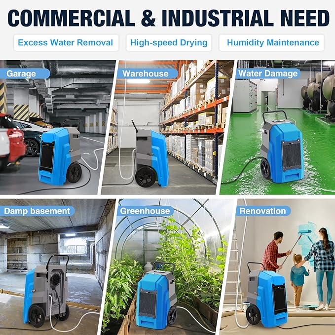 MOUNTO 180Pints Commercial Dehumidifier - Image 7