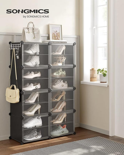 SONGMICS Shoe Rack Organizer, 8-Tier Shoe Storage Cabinet - Image 2