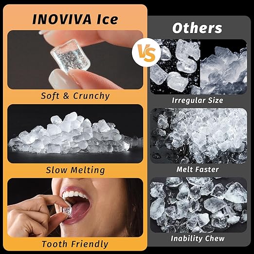 Nugget Ice Maker, 40 lbs/24H Soft & Chewable Nugget Ice Machine - Image 4