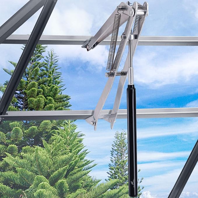 A ANLEOLIFE Automatic Roof Vent Opener Greenhouse Accessories Solar Window - Image 2