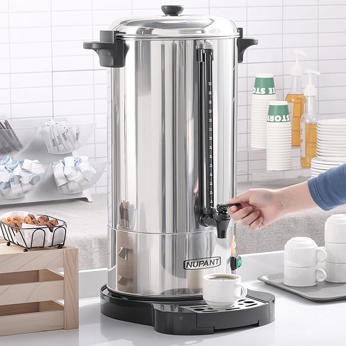 Commercial Coffee Urn 100 Cup/15L Coffee Dispenser - Image 6