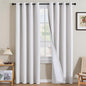 H.VERSAILTEX Linen Curtains 100% Blackout Curtains by HVERSAILTEX