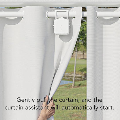 ZIZEV Solar Powered Smart Curtain Motor, APP Remote Control Automatic Curtain - Image 6