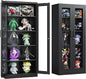 Metal Storage Cabinet with Lock and Glass Doors, Glass Display Cabinet by SISESOL