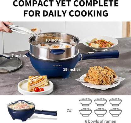 3-Quart Electric Hot Pot & wok Nonstick - Image 3
