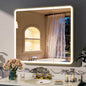 BEAUTYPEAK 36 x 32 LED Bathroom Medicine Cabinet Mirror, Adjustable Shelves by BEAUTYPEAK