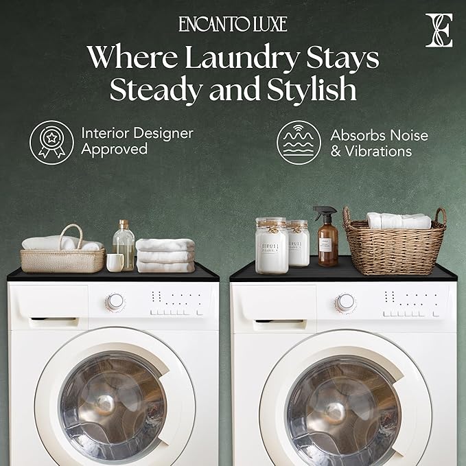 1 PC Washer and Dryer Top Cover Protectors 25" x 25", Laundry Machine Dust - Image 4