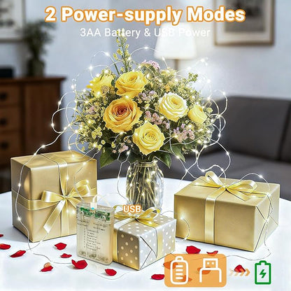 litogo 3 Pack Fairy Lights Battery Operated - Image 5