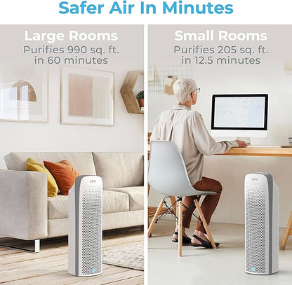 Pure Enrichment PureZone Elite True HEPA Large Room Tower Air Purifier - Image 5