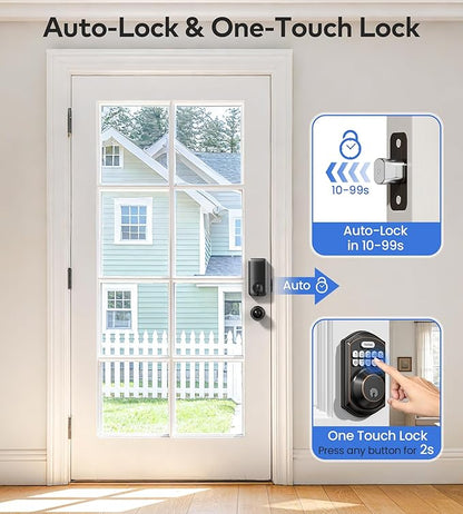 TEEHO TE001K Keyless Entry Door Lock - Image 4