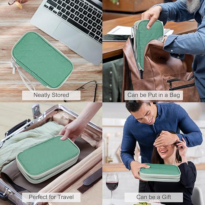 FYY Electronic Organizer, Travel Cable Organizer Bag Pouch Electronic - Image 7
