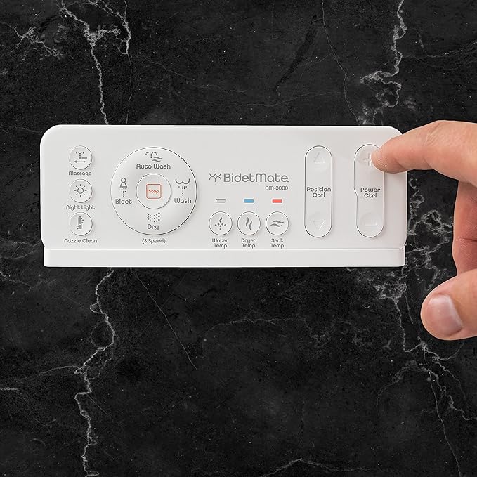 BidetMate 3000 Series Electric Toilet Seat Bidet - Image 8