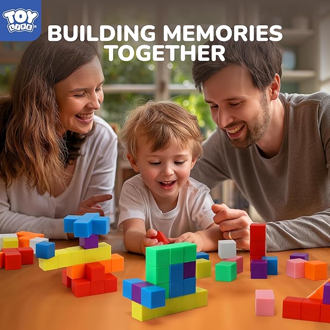 64PCS Magnetic Blocks, Magnetic Building Blocks - Image 3