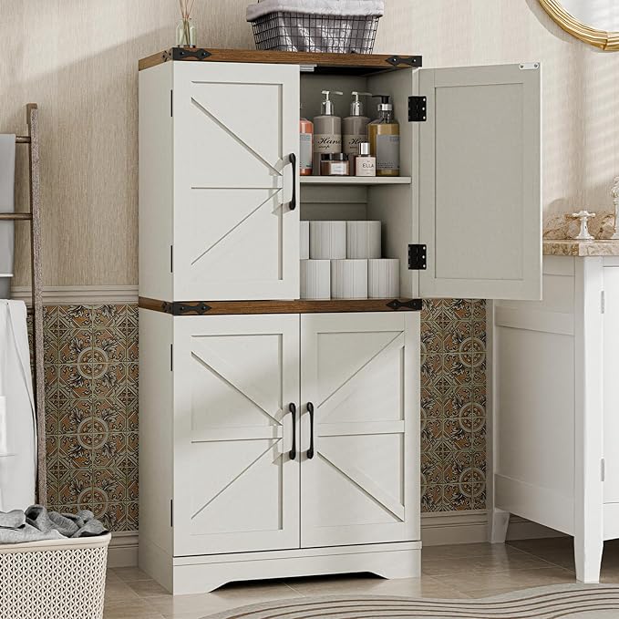 Farmhouse Floor Storage Cabinet - Image 3
