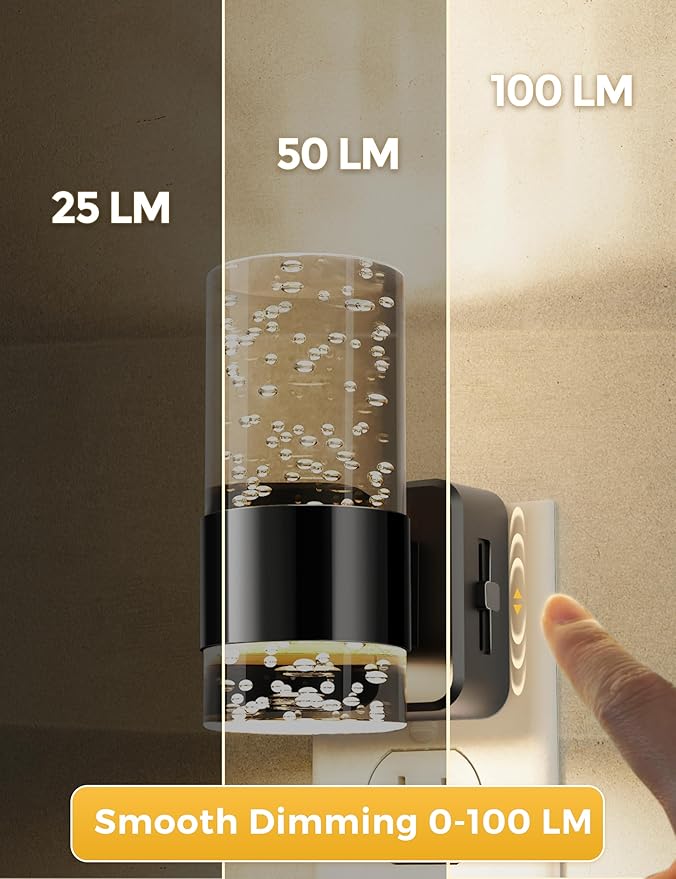 Night Lights Plug into Wall, Dimmable Night Light - Image 4