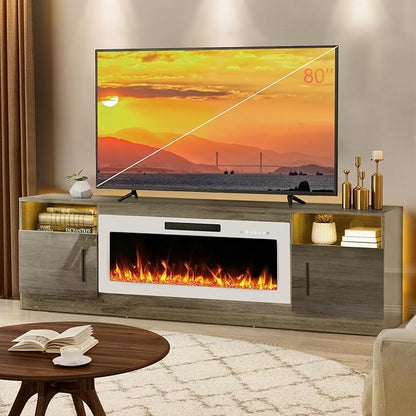 Lemberi Fireplace tv Stand by LEMBERIHOME