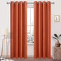 DWCN Black Out Curtains 84 Inch Long 2 Panels, Thermal Light Blocking Room by DWCN