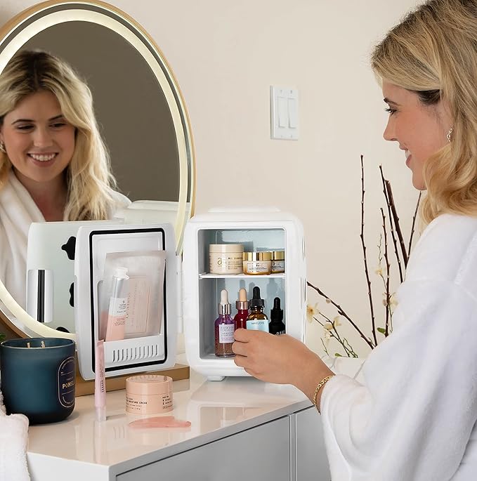 Cooluli Skincare Mini Fridge for Bedroom - Image 4