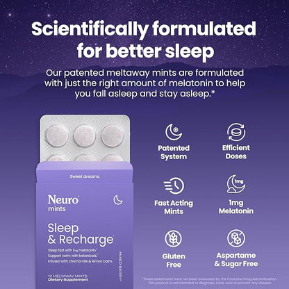 Neuro Sleep & Recharge Meltaway Mints - Image 2