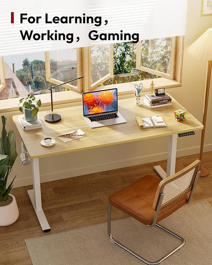 SANODESK Electric Standing Desk 60 x 24 Inches Whole-Piece Desktop Height - Image 3