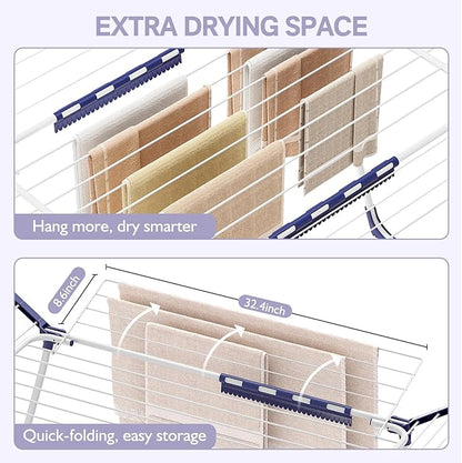 APEXCHASER Clothes Drying Rack Foldable - Image 5